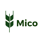 Logo of Mico, a Japanese rice farming company